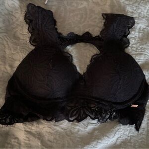 PINK Victoria's Secret Black Lace Bra
